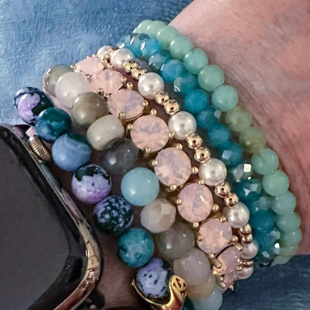 40 Carat Pink Opal Park Lane Impression Bracelet NWT - Picture 9 of 16